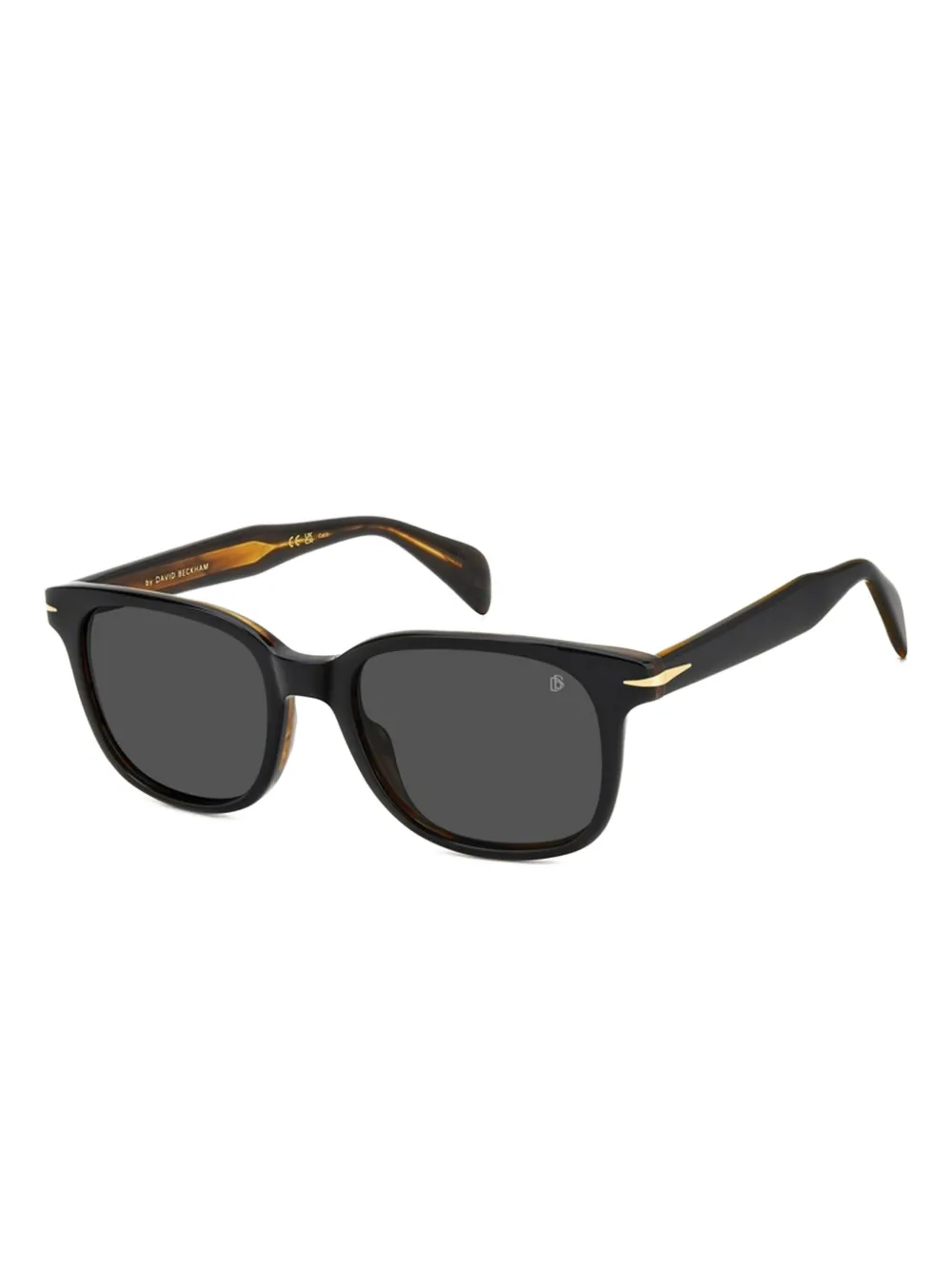 DAVID BECKHAM EYEWEAR round sunglasses Zwart