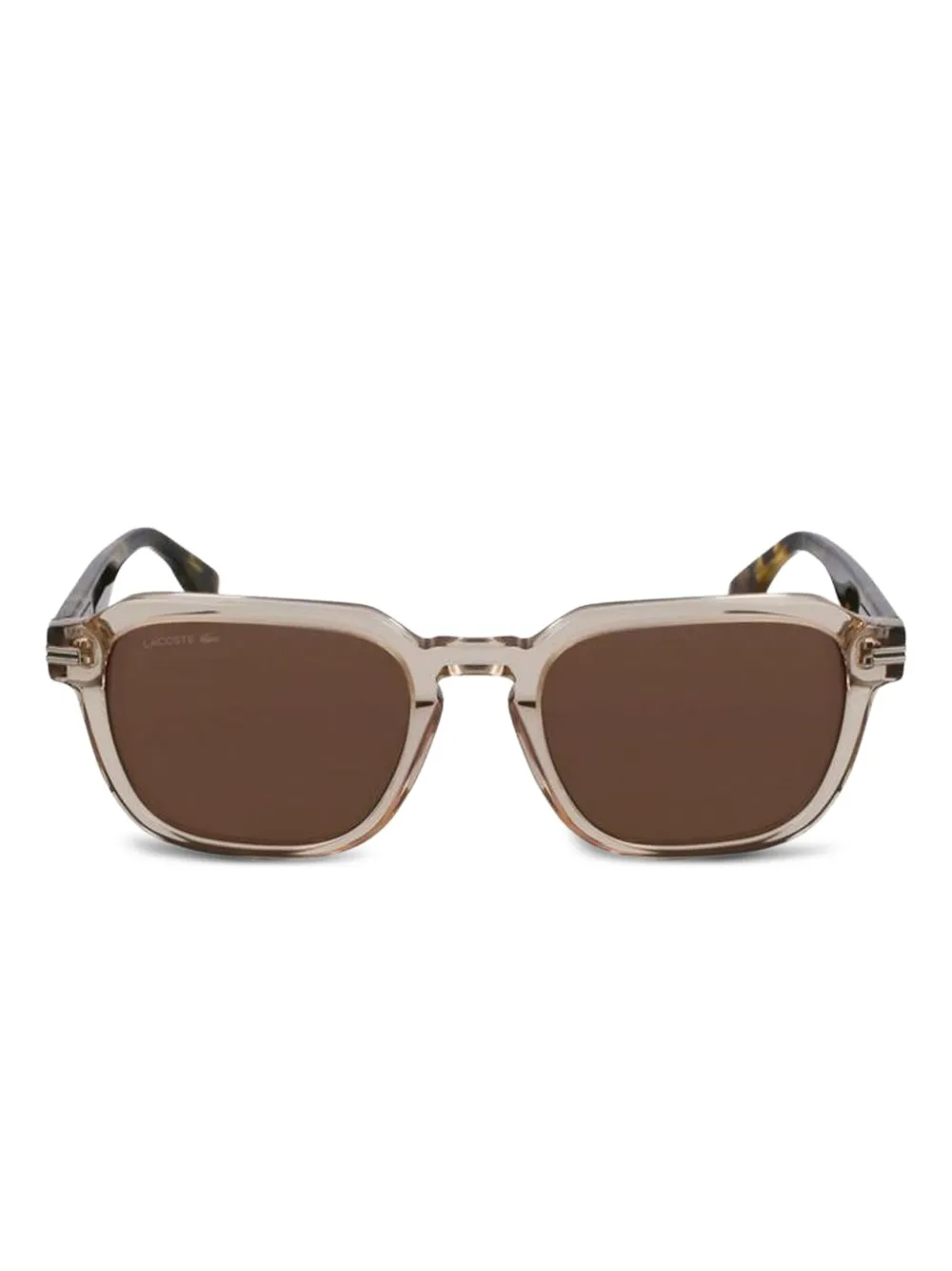 Lacoste L6046S 264 square-frame sunglasses Beige