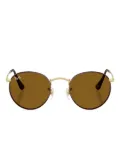 Ray-Ban round-frame sunglasses - Brown