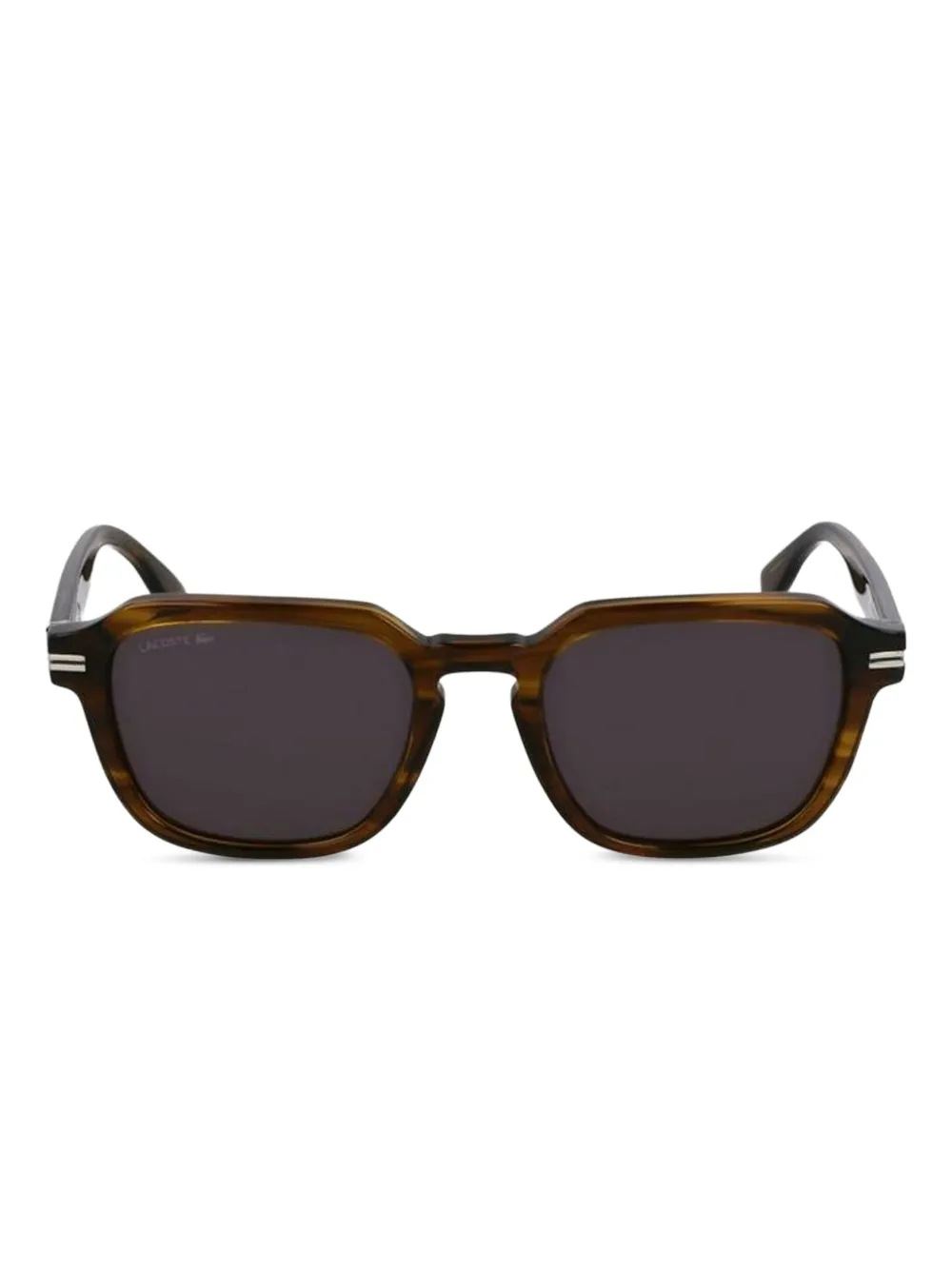 Lacoste The Line square sunglasses - ブラウン Lacoste The Line square sunglasses - ブラウン