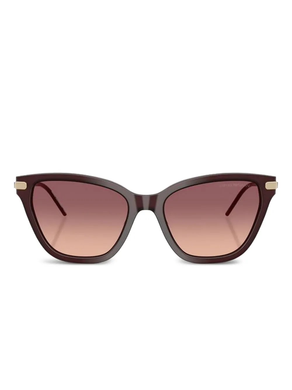 Emporio Armani cat-eye acetate sunglasses Rood