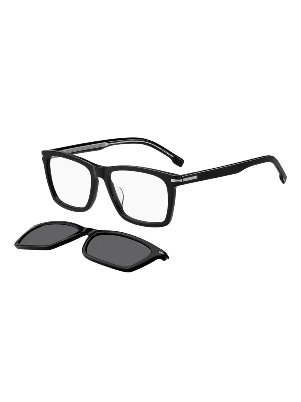 BOSS 1726 G CS 807 clip-on sunglasses Zwart