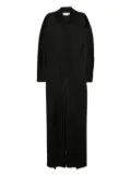 Victoria Beckham pleated cinched jumpsuit - Black