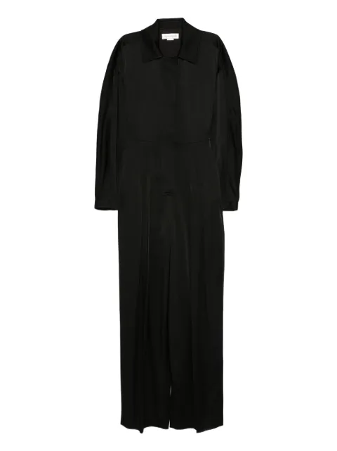 Victoria Beckham pleated cinched jumpsuit
