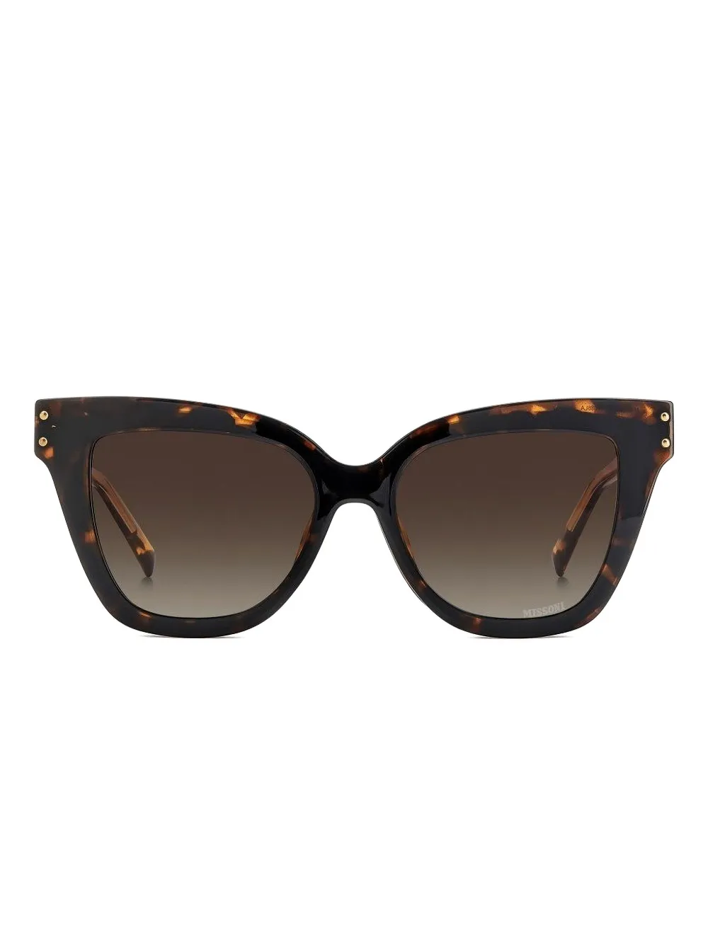 MISSONI EYEWEAR tortoiseshell cat-eye sunglasses Bruin