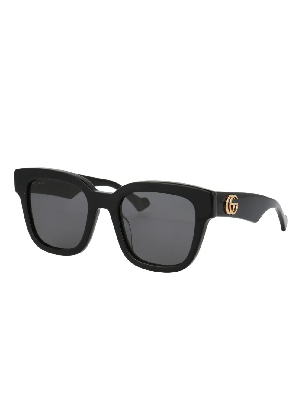 Gucci Eyewear GG-logo square-frame sunglasses Zwart