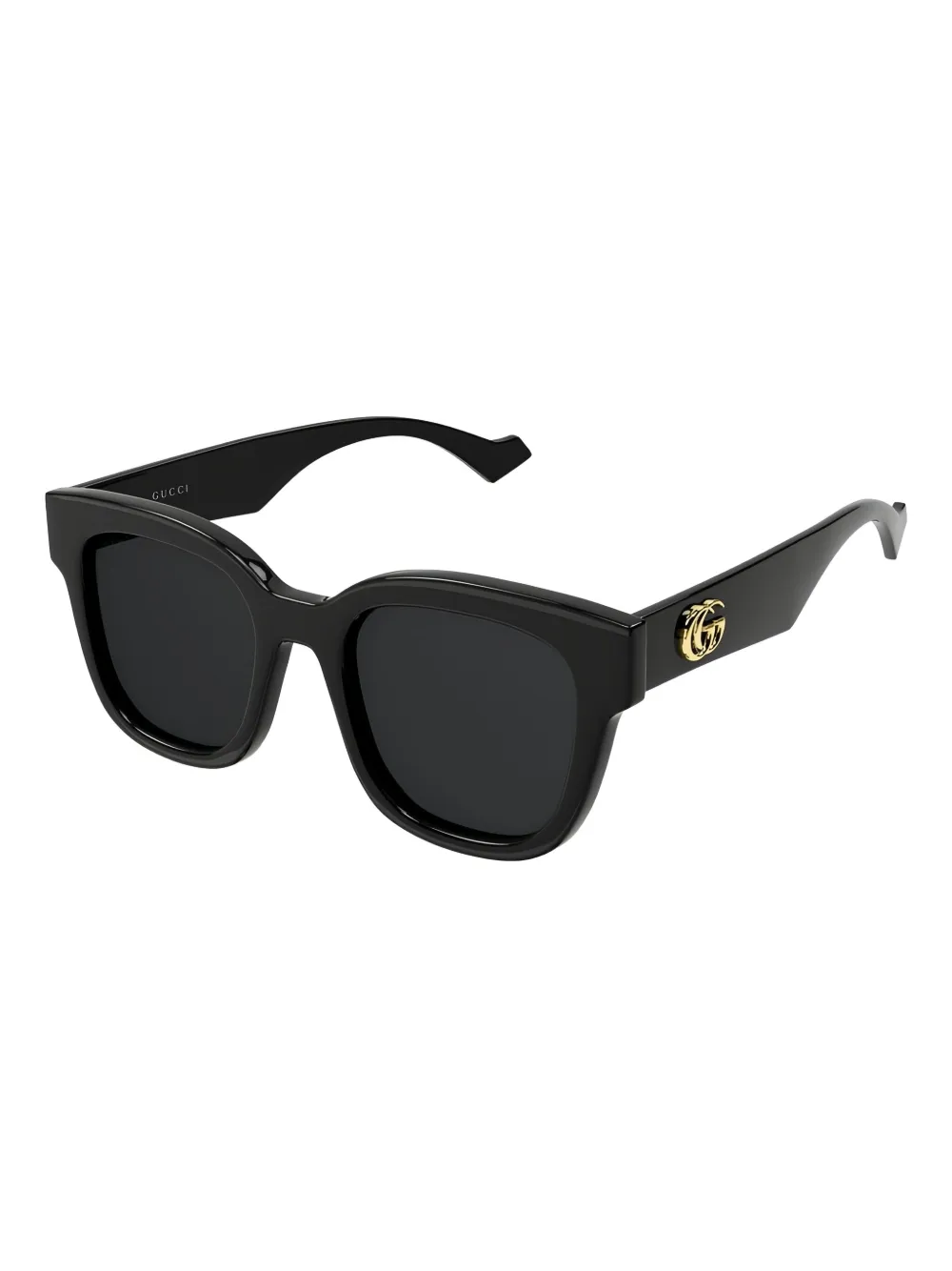 Gucci Eyewear GG-logo square-frame sunglasses Zwart