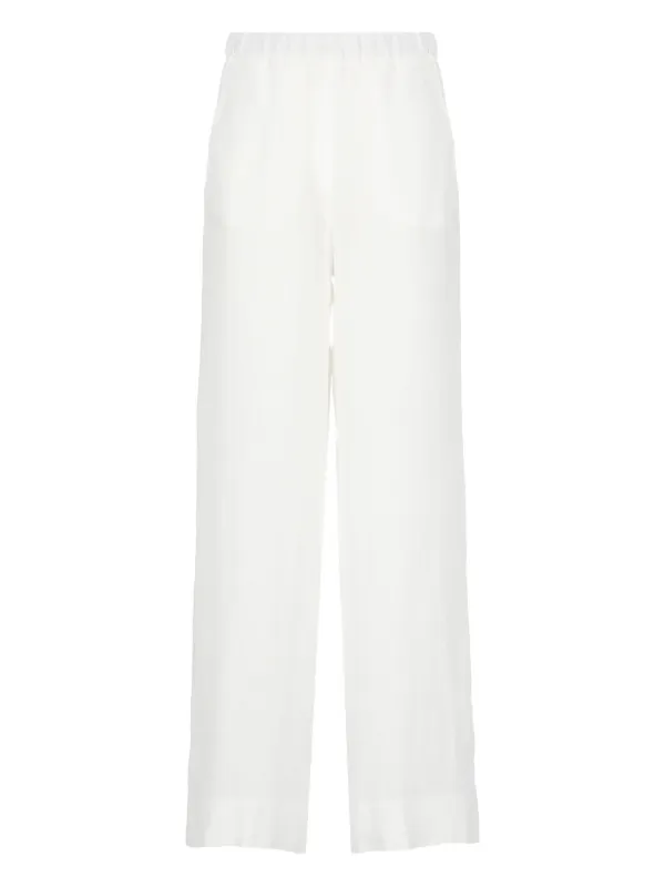 パンツ Antonelli White Rochette Trousers Antonelli Rochette ワイドパンツ | ホワイト | FARFETCH JP