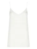 Antonelli Abe V-neck top - White
