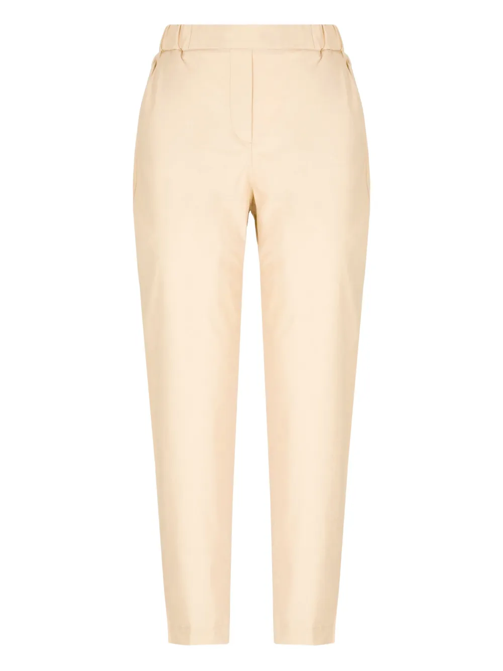 Antonelli Ragusa broek met elastische tailleband Beige