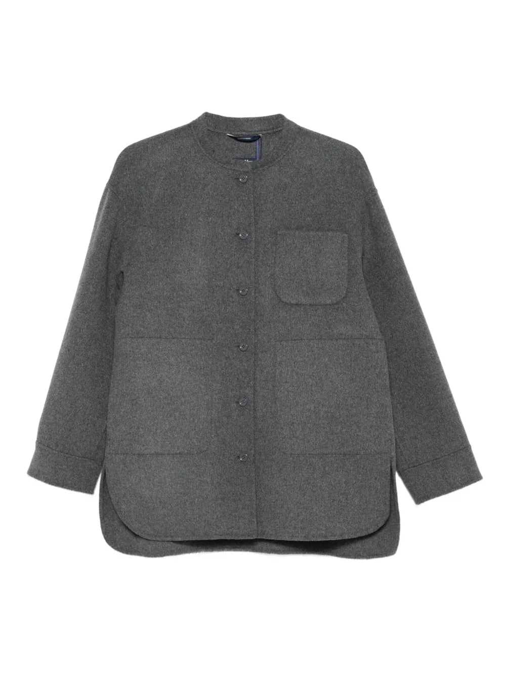 'S Max Mara Constanza パッチポケット ジャケット - グレー 'S Max Mara Constanza パッチポケット ジャケット - グレー