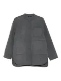 'S Max Mara Constanza patch-pocket button-front jacket - Grey