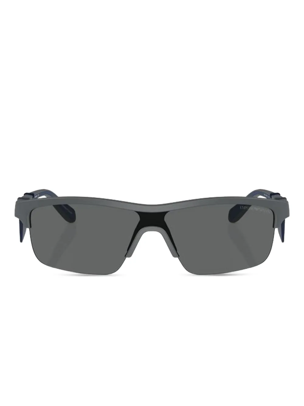 Emporio Armani geometric frame sunglasses Grijs