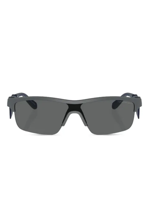 Emporio Armani geometric frame sunglasses