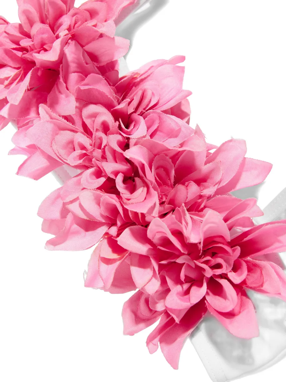 SELINIACTION KIDS Bikini verfraaid met bloemen Wit