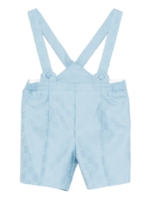 Gucci Kids button-fastening dungarees