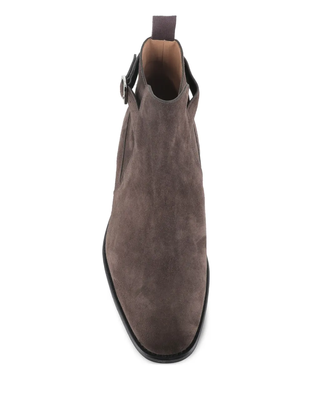 Church's buckle-fastening suede boots Brown