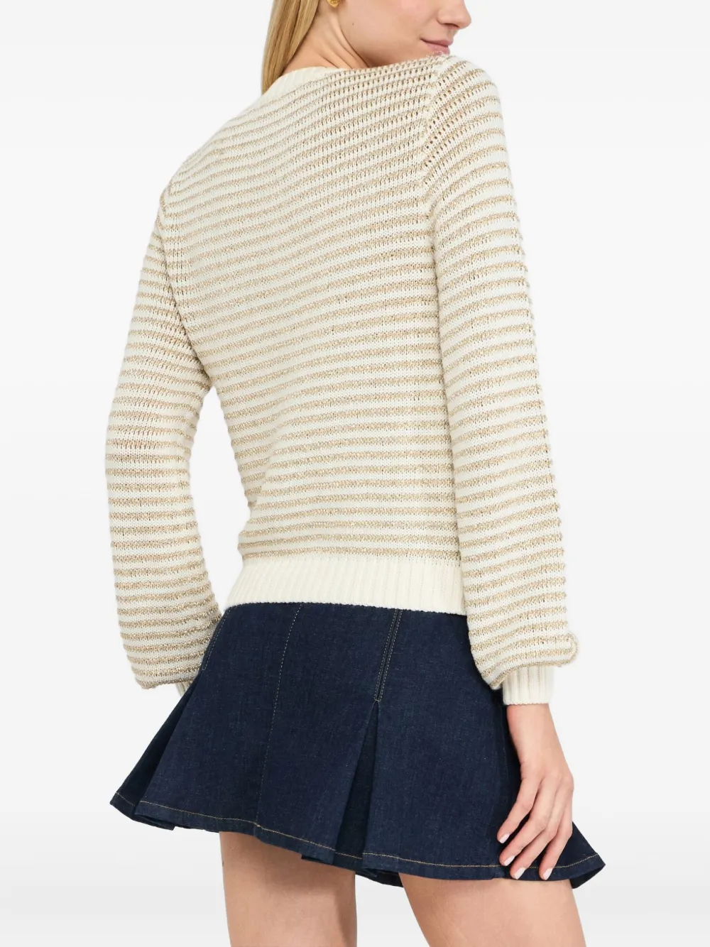 LIU JO Gestreept vest Wit
