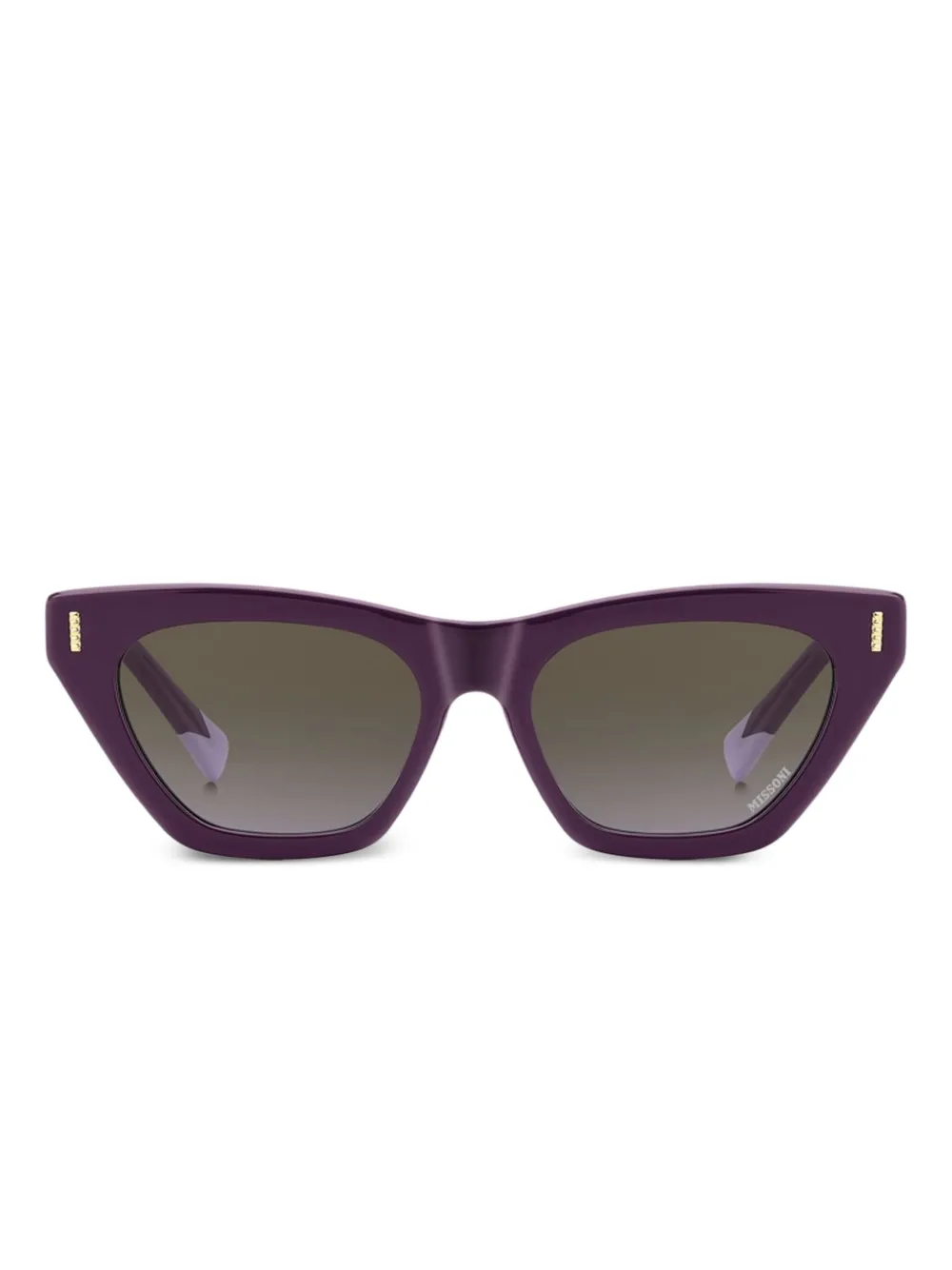 Missoni cat-eye frame sunglasses Paars