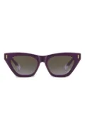 MISSONI EYEWEAR cat-eye frame sunglasses - Purple