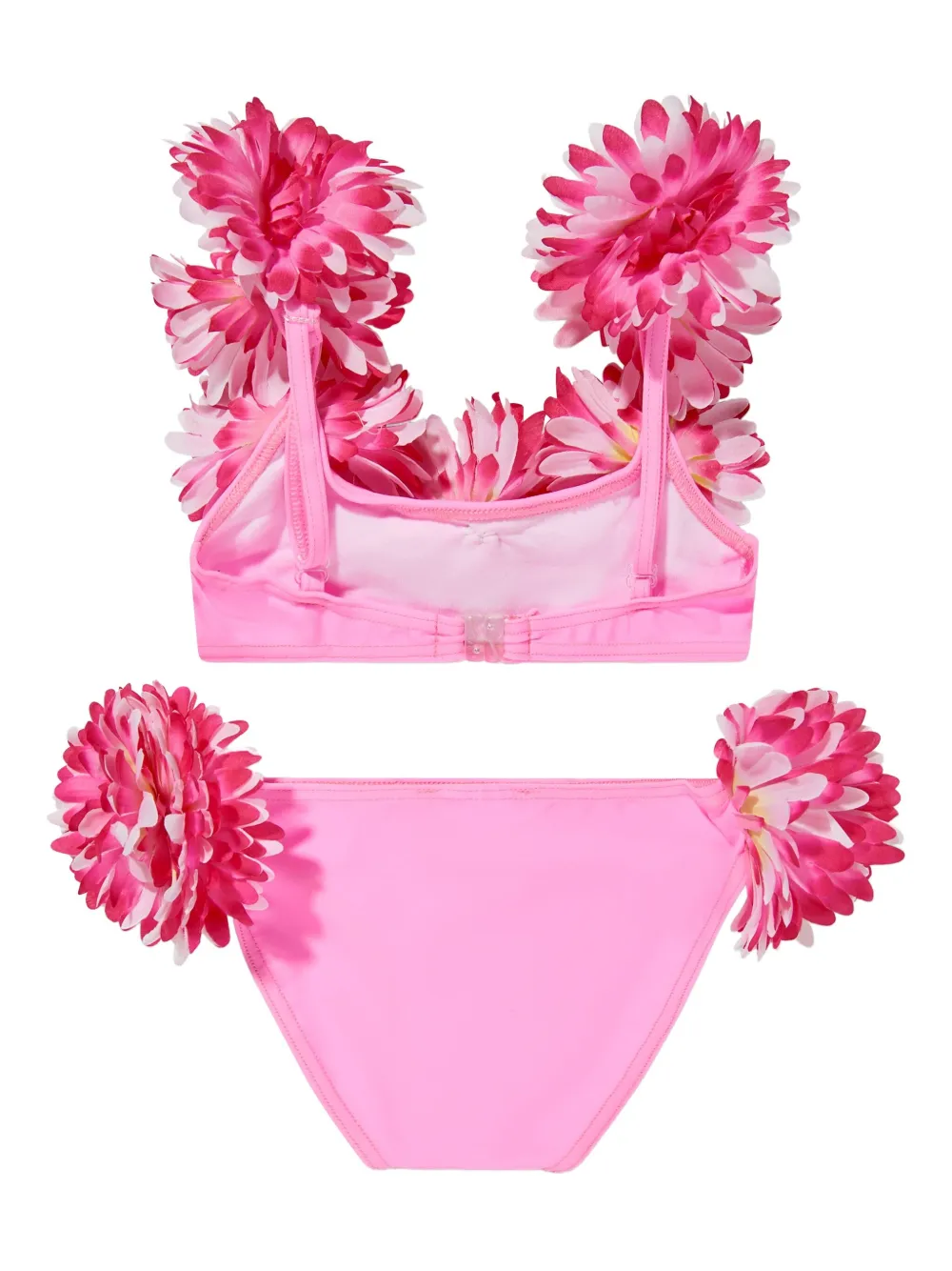 SELINIACTION KIDS Bikini verfraaid met bloemen Roze