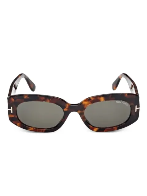 TOM FORD Cielle oval-frame sunglasses