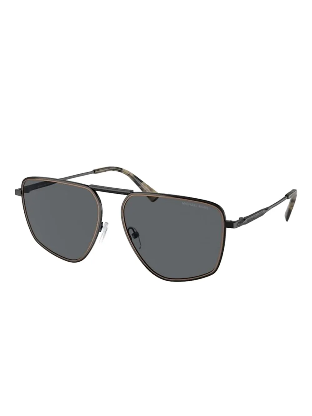 Michael Kors Silverton metal-frame pilot sunglasses Zwart