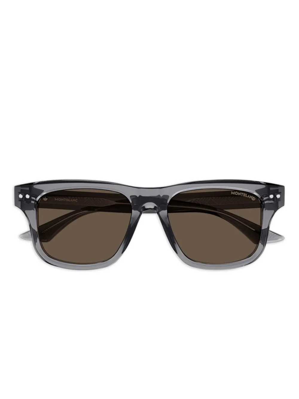 Montblanc square-frame sunglasses Grijs