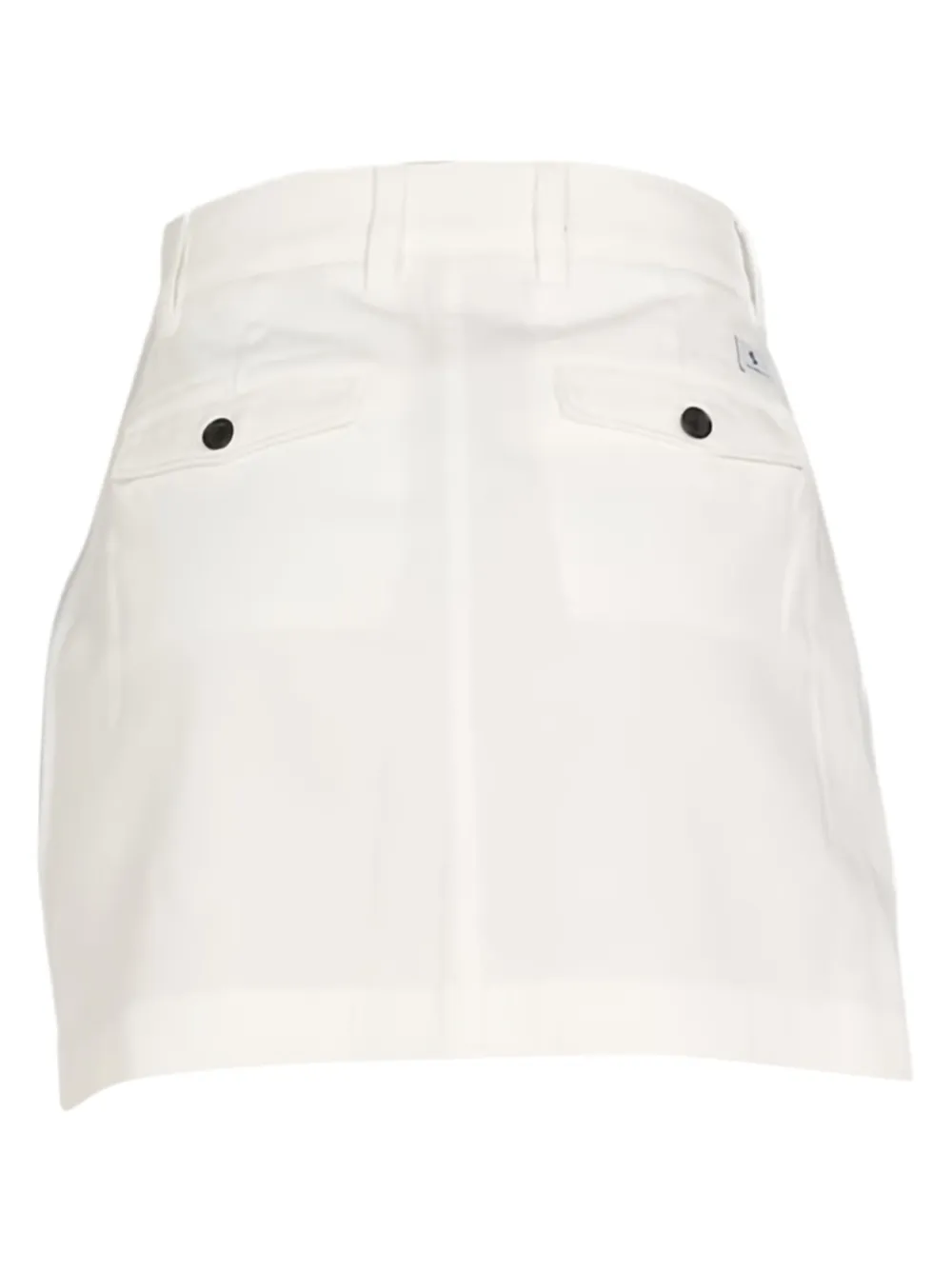 Department 5 Plooirok met knopen Wit