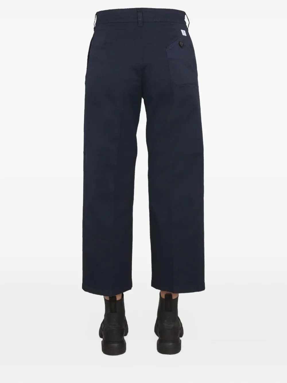 Department Five Concealed-fastening Trousers In Blue