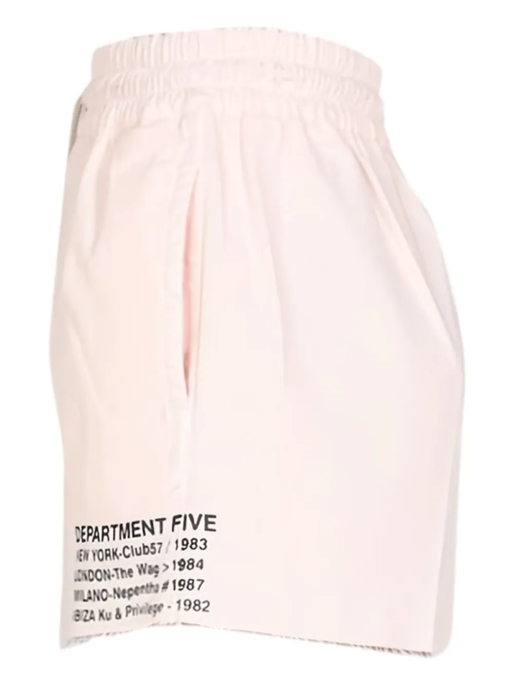 Department 5 Shorts met franje en trekkoord Roze