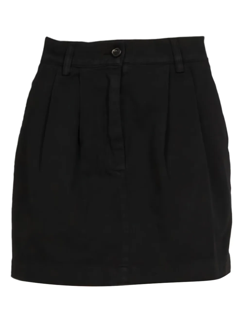 pleated pocket skirt
