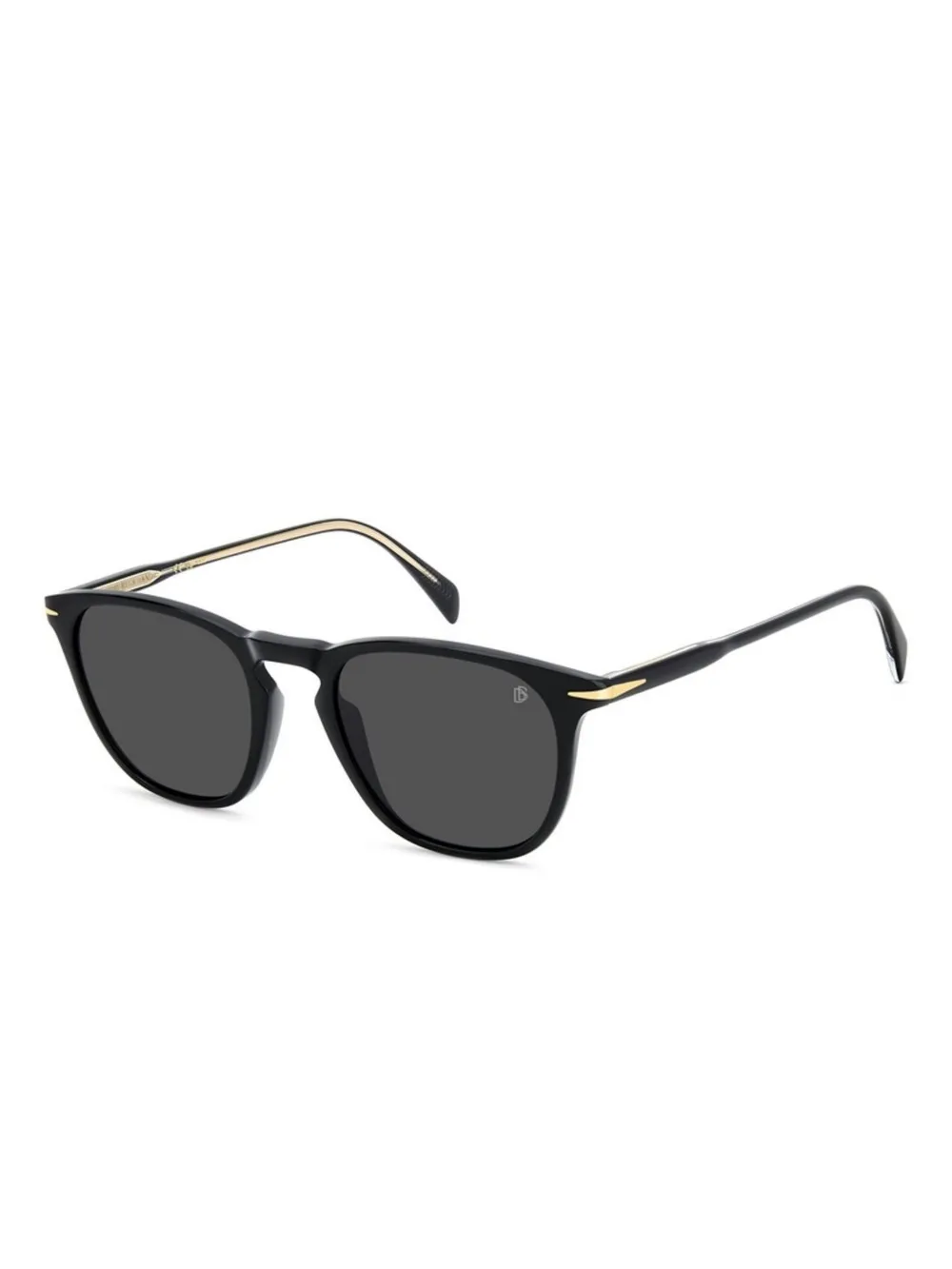 DAVID BECKHAM EYEWEAR round sunglasses Zwart