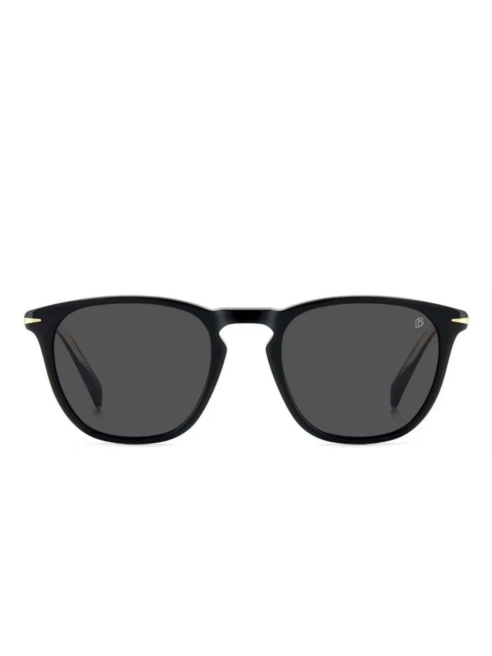 DAVID BECKHAM EYEWEAR round sunglasses Zwart