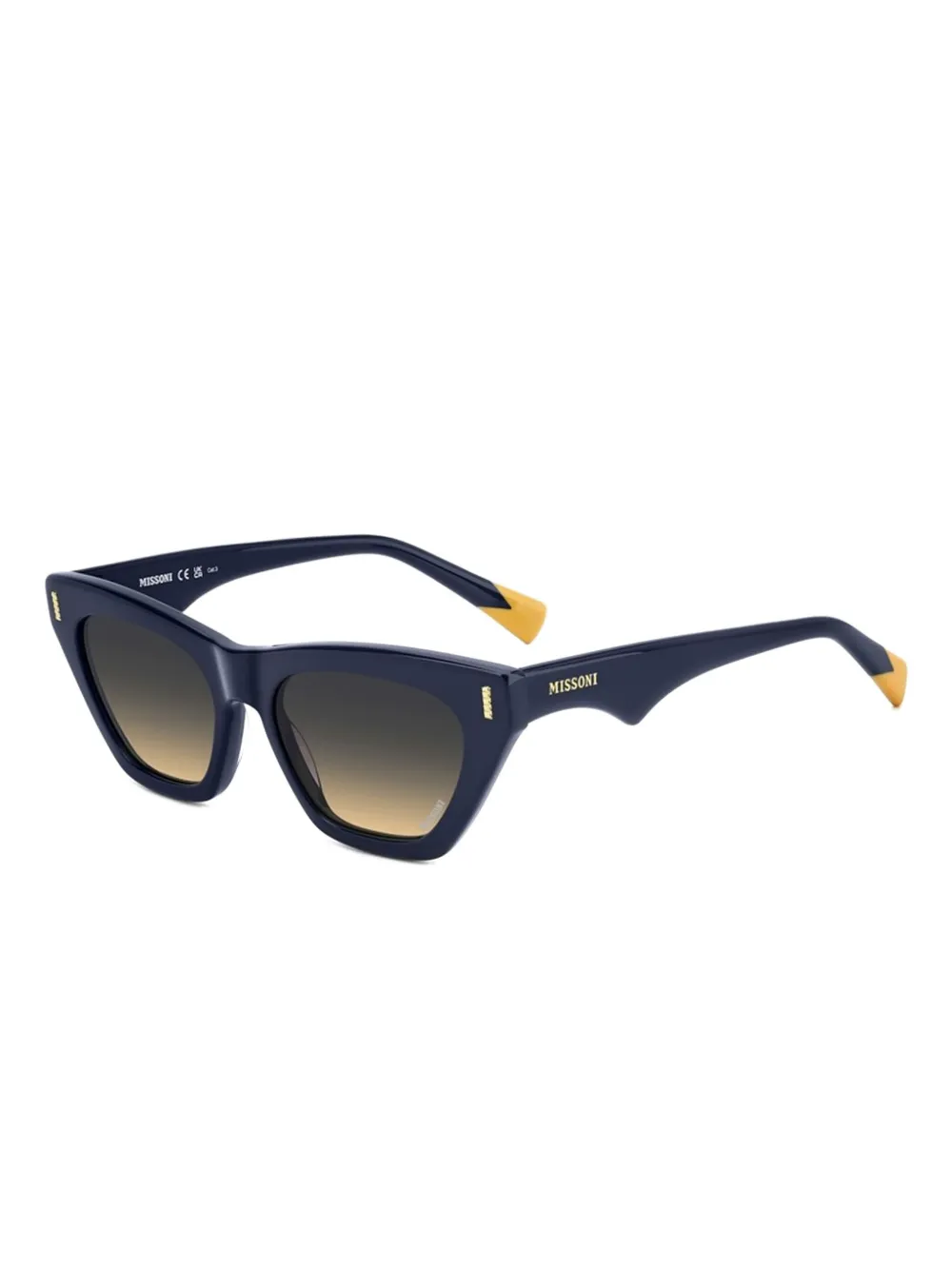 Missoni cat-eye frame sunglasses Blauw