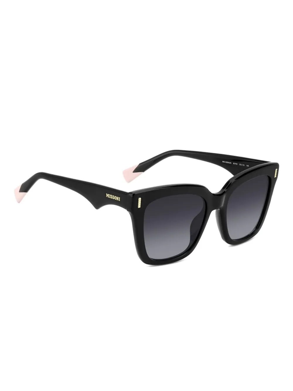 Missoni square-frame sunglasses Zwart