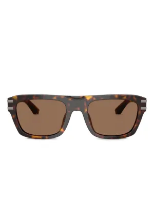 Dolce & Gabbana Eyewear トータスシェル スクエアサングラス