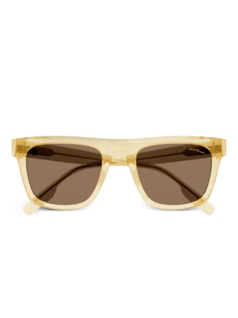 MONT BLANC EYEWEAR square-frame sunglasses Oranje