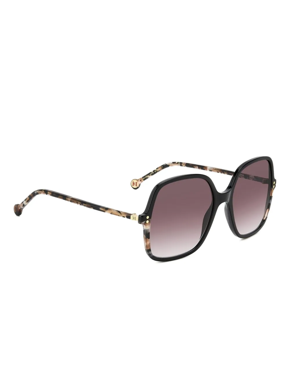 Carolina Herrera tortoiseshell-frame sunglasses Zwart