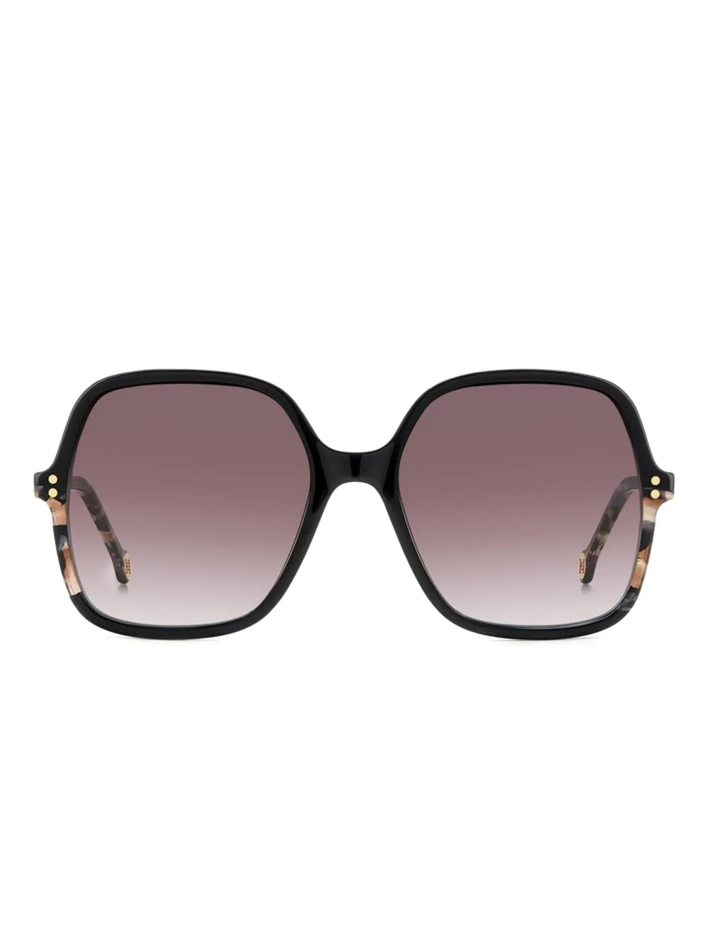 Carolina Herrera tortoiseshell-frame sunglasses Zwart