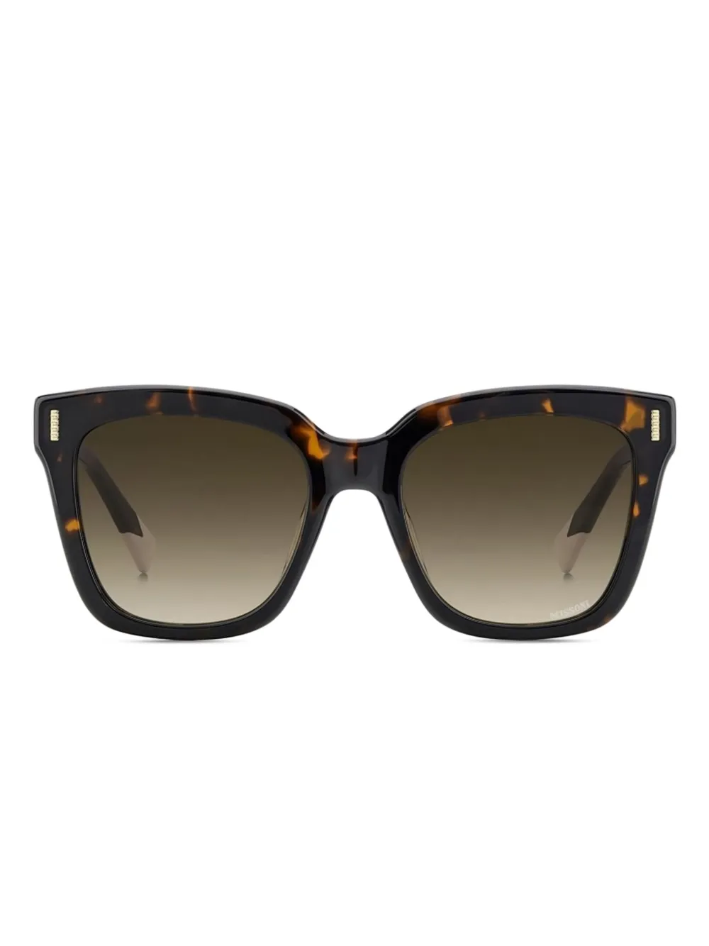MISSONI EYEWEAR tortoiseshell square sunglasses Bruin