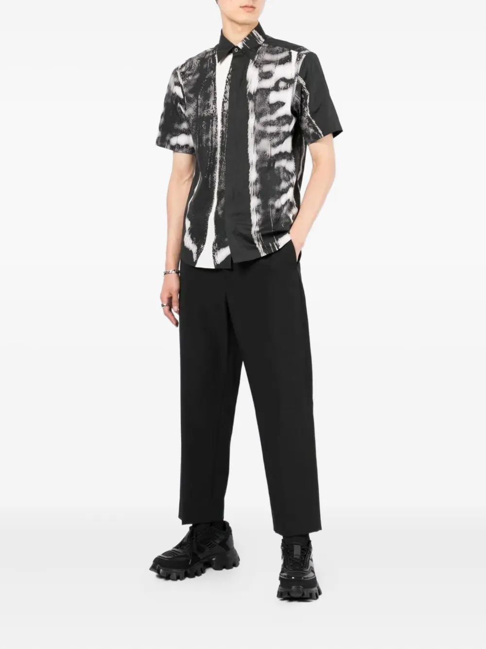 Dunhill abstract-print short-sleeve shirt | Image 2
