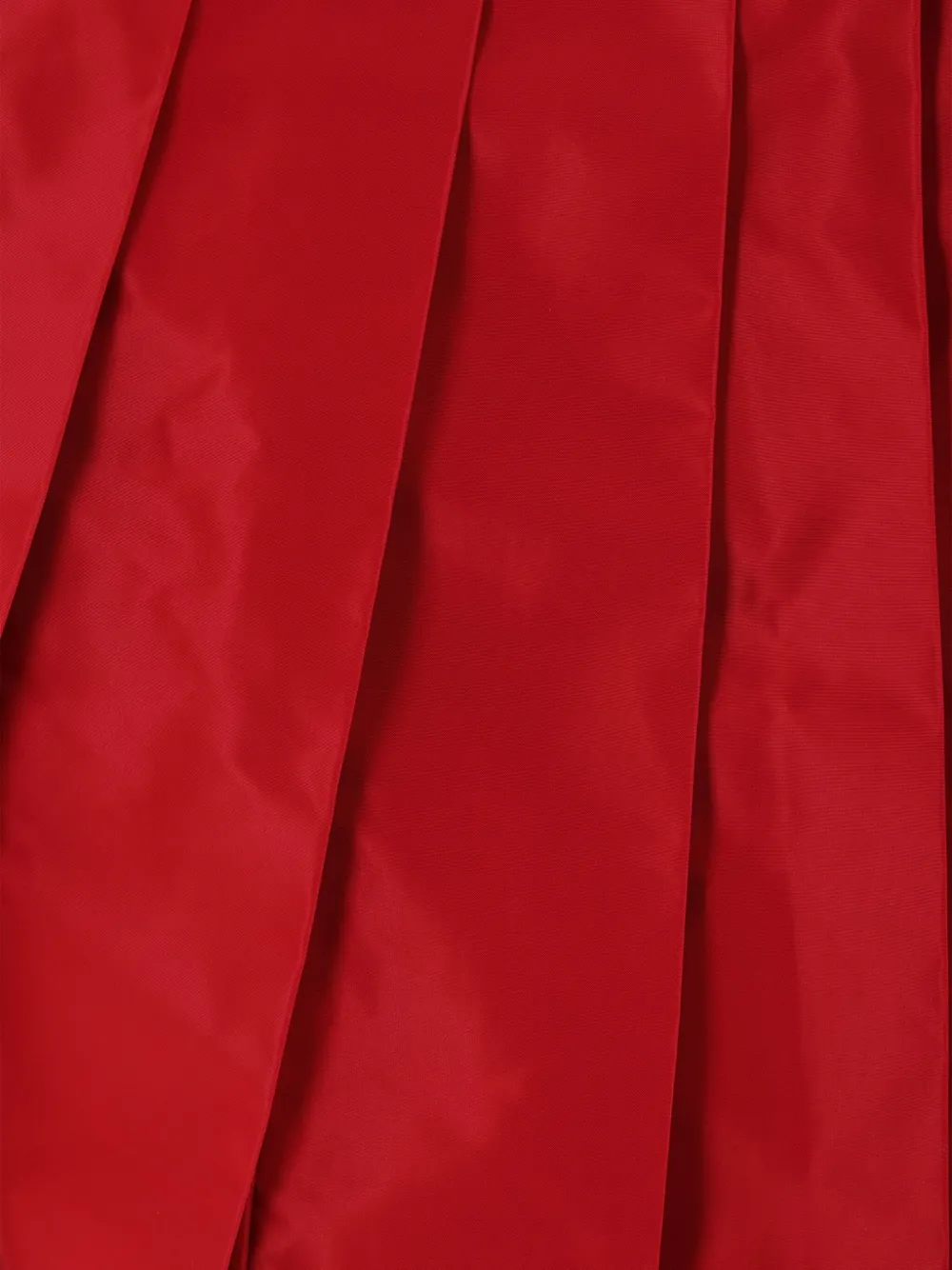 Maria Calderara Geplooide top met ronde hals Rood