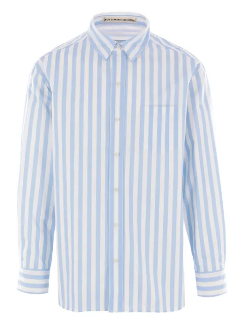 Meta Campania Collective striped poplin shirt