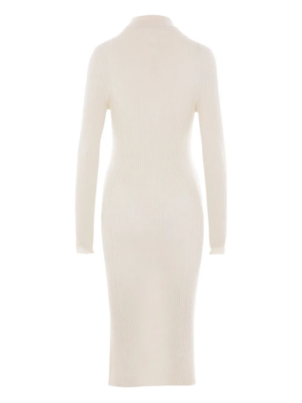 Meta Campania Collective rib-knit button midi dress | Day Dresses | Image 2