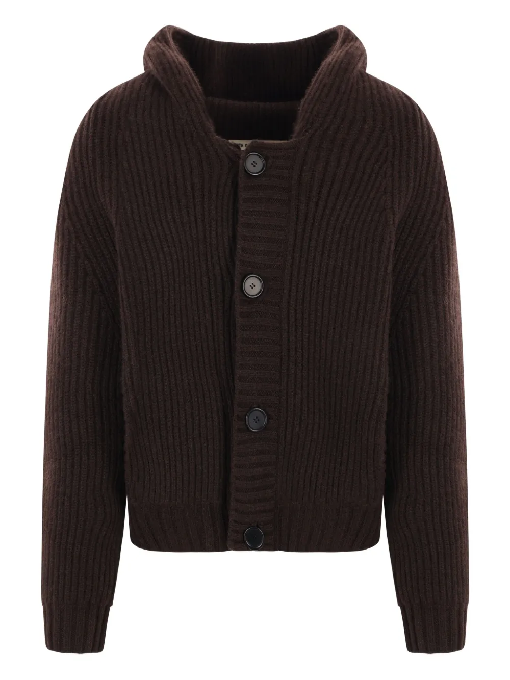 Meta Campania Collective hooded ribbed cardigan | Cardigans | Image 2