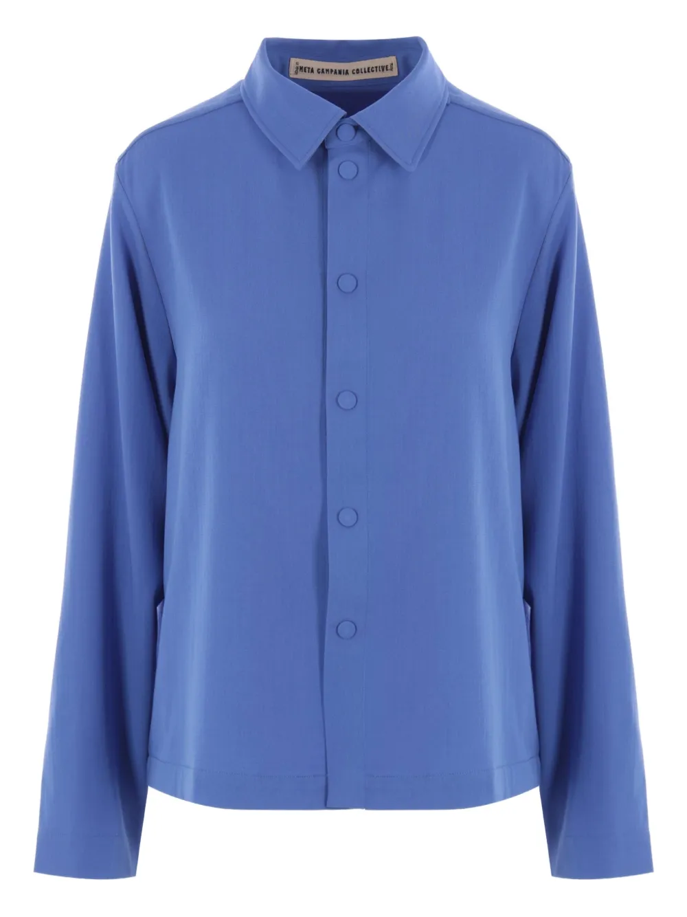 Meta Campania Collective twill button shirt | Blue | Image 1
