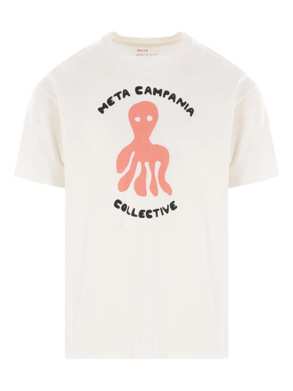 Meta Campania Collective Peter octopus-print cotton T-shirt | Image 1