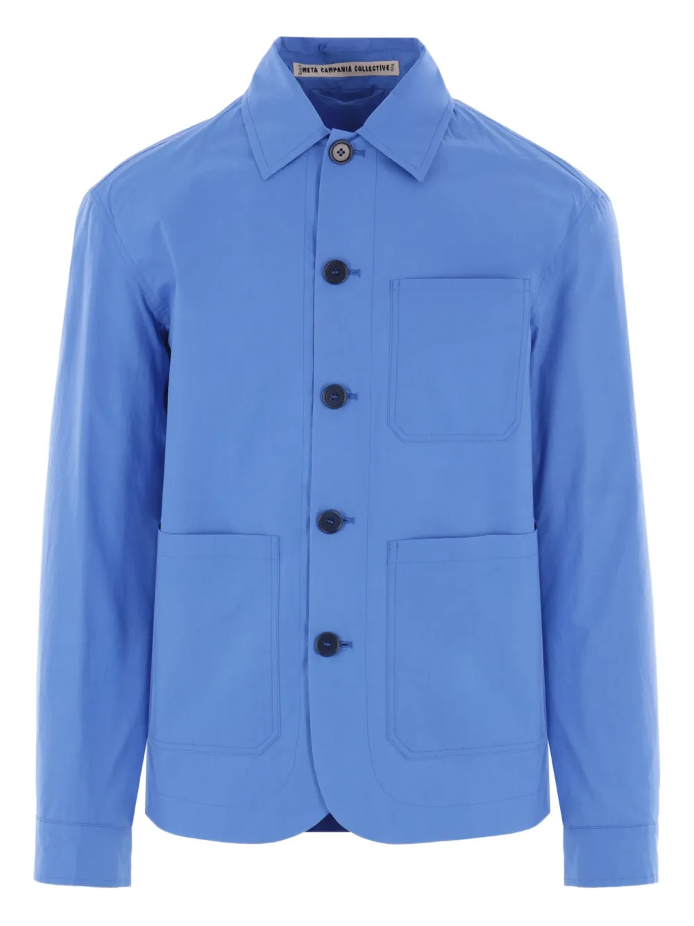 Meta Campania Collective button-closure pocket overshirt | Blue | Image 1