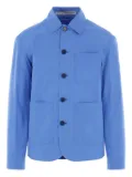 Meta Campania Collective button-closure pocket overshirt - Blue